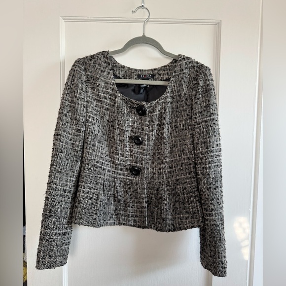 Axcess Jackets & Blazers - Women's Tweed Peplum Jacket